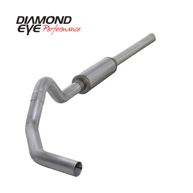 Dodge 3500 Performance Exhaust - Diamond Eye Performance - Cat Back, Single - `04-`07